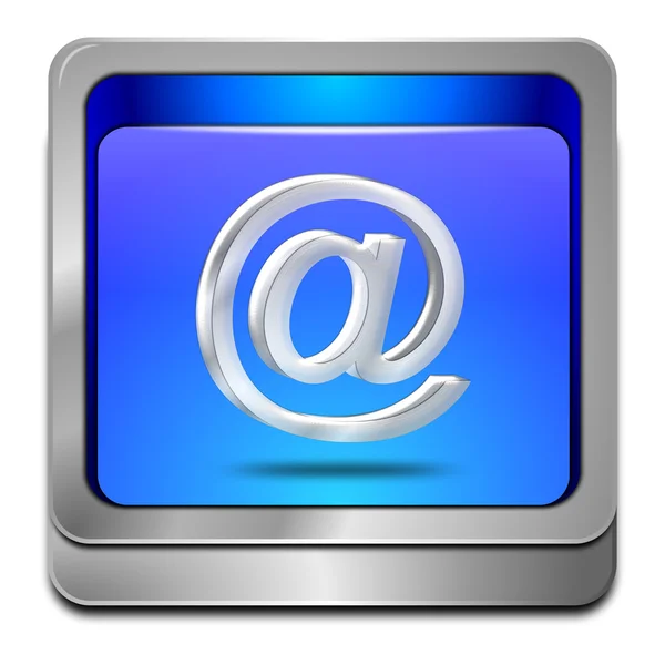 Pulsante e-mail — Foto Stock