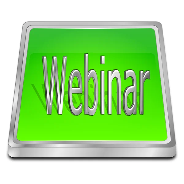 Webinar button — Stock Photo, Image