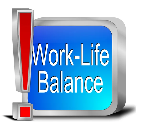 Work Life Balance-Taste — Stockfoto