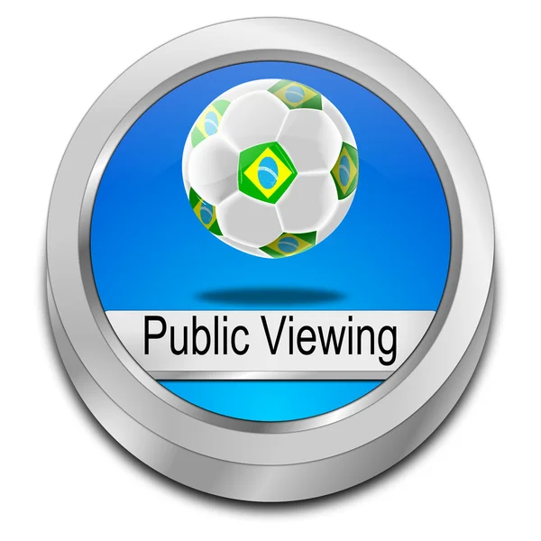 Botón de visualización pública —  Fotos de Stock