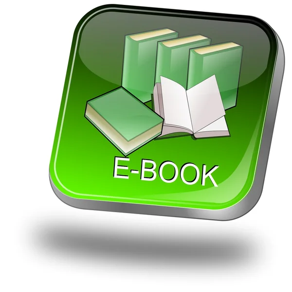 E-Book Button — Stock Photo, Image