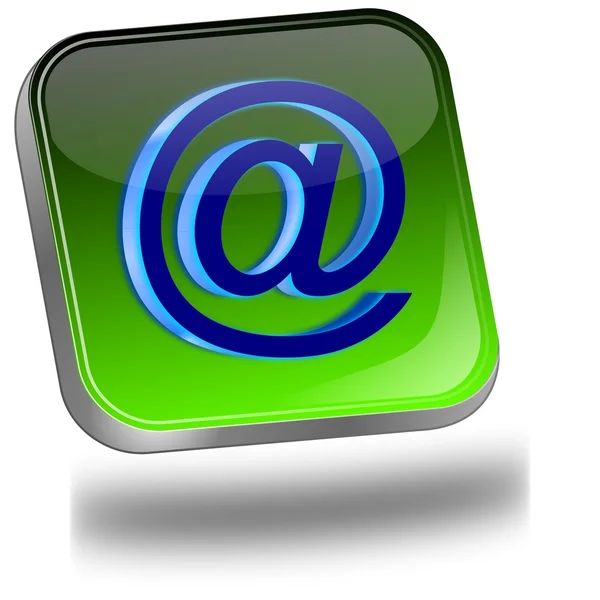 Pulsante e-mail — Foto Stock