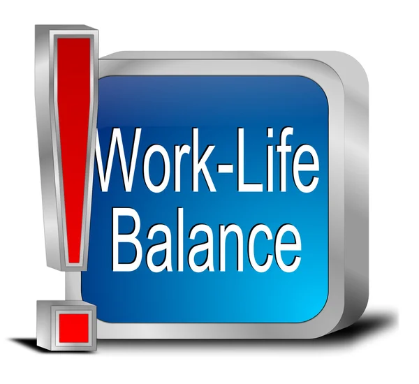 Work Life Balance-Taste — Stockfoto