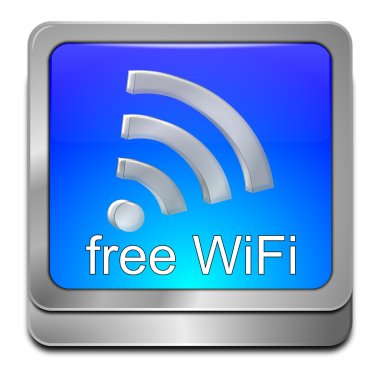 Ücretsiz Wi-Fi Kablosuz düğmesi