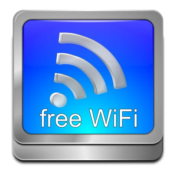 Pulsante WiFi wireless gratuito — Foto Stock