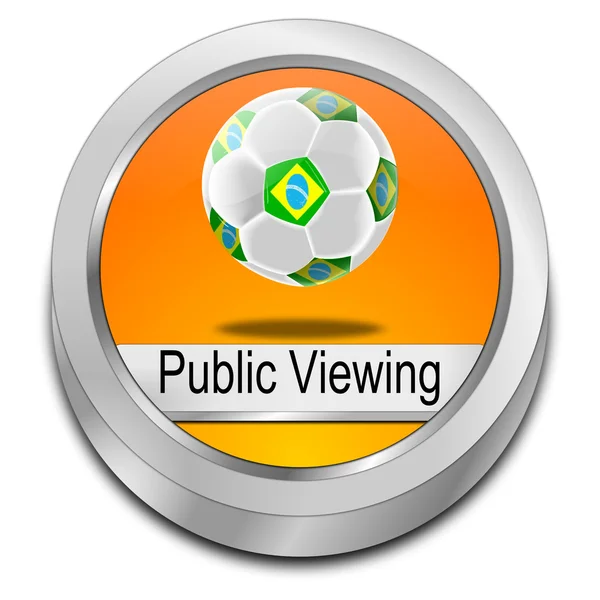 公共の観覧のボタン — ストック写真
