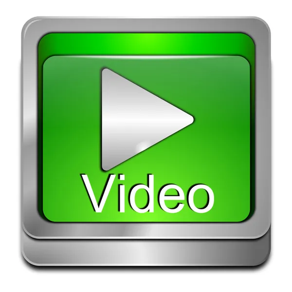 Play video Button — Stock Photo, Image