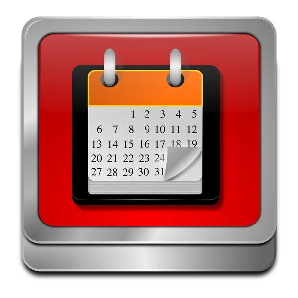 Kalender-knappen — Stockfoto