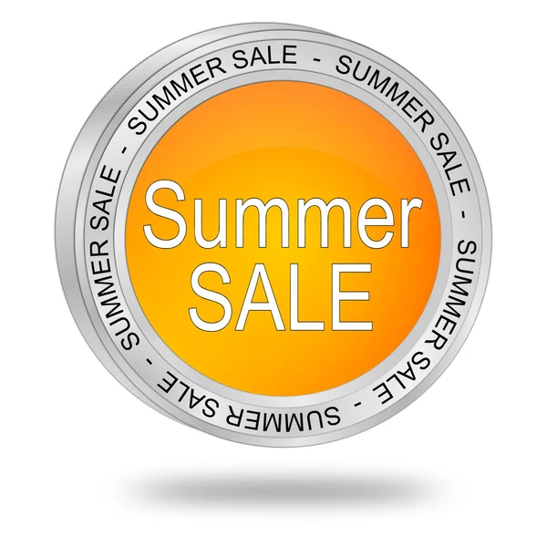Summer Sale Button — Stock Photo, Image