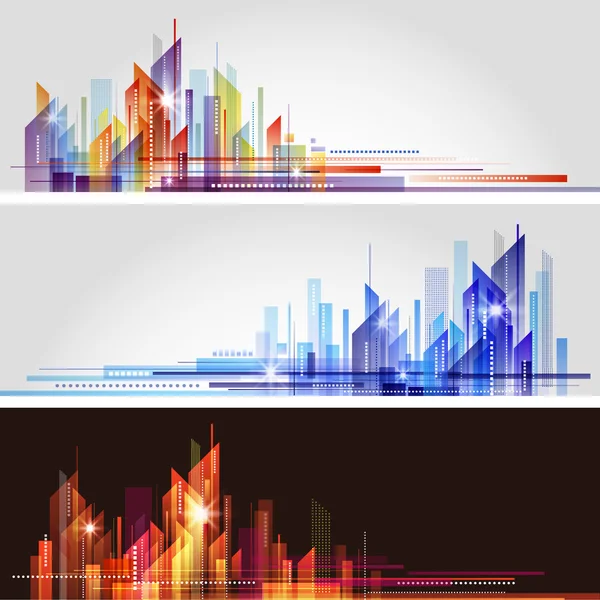 Ciudad Skyline — Vector de stock