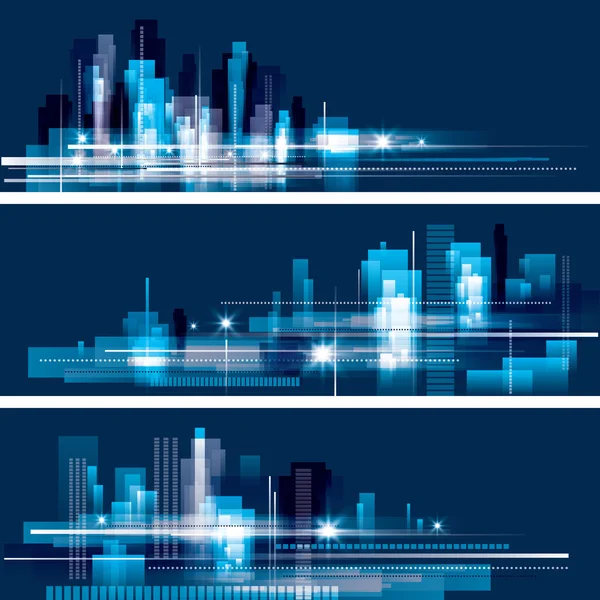 Ciudad Skyline — Archivo Imágenes Vectoriales