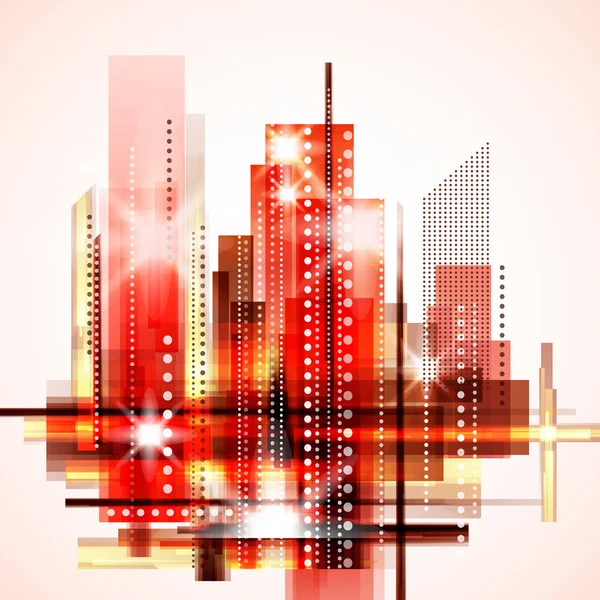 Ciudad Skyline — Vector de stock