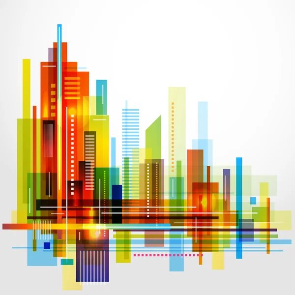 Ciudad Skyline — Vector de stock