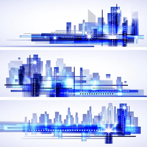 Ciudad Skyline — Vector de stock