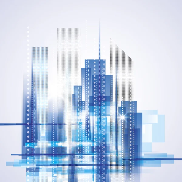 Abstract City skyline — Stockvector