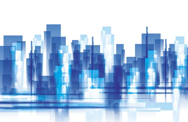 Ciudad Skyline — Vector de stock