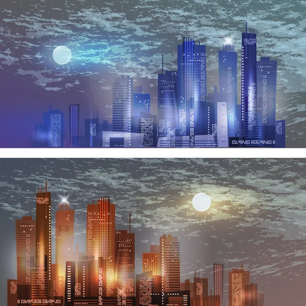 Panoramę miasta — Wektor stockowy