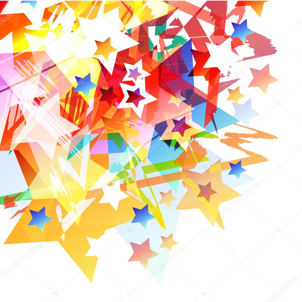 Abstract star background