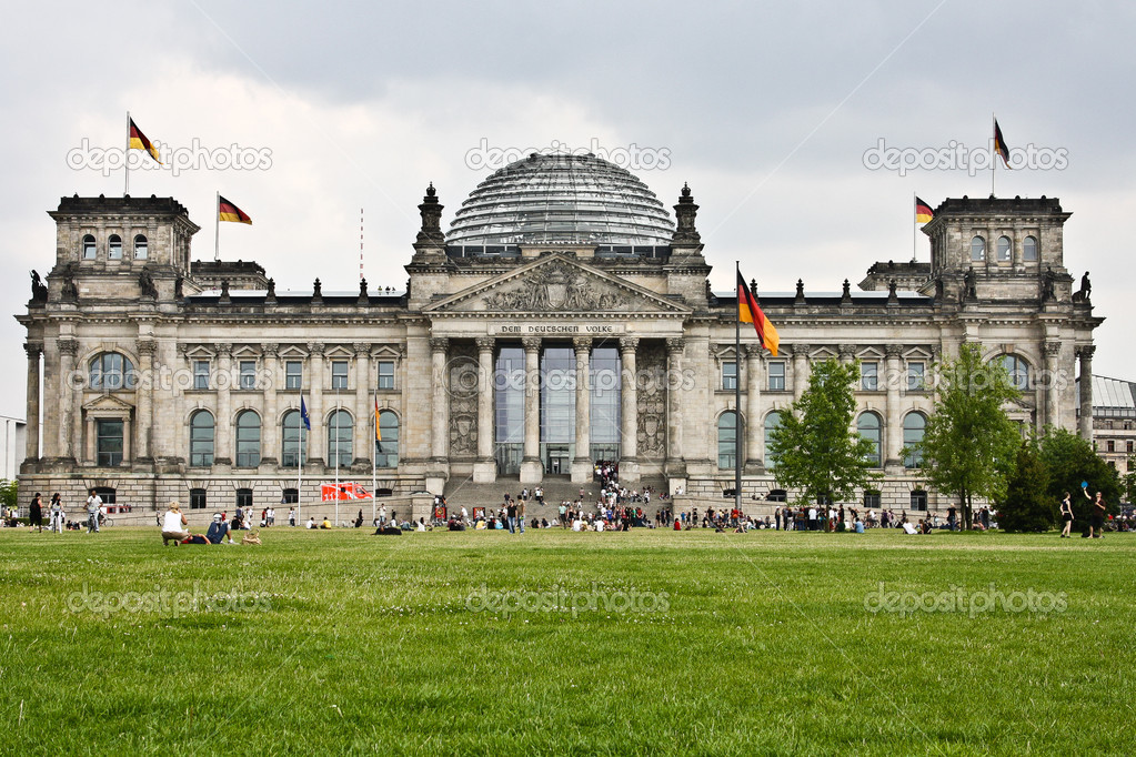 Reichstag with , Berlin