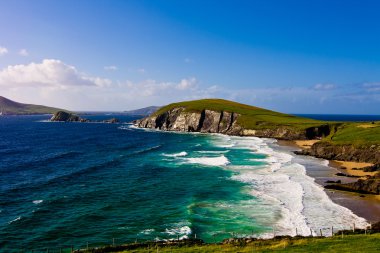 Cliffs dingle Yarımadası'nda, İrlanda