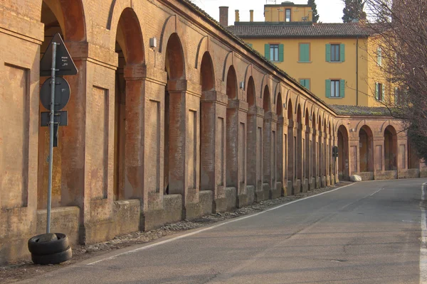 San luca arcade in Sex luca arcade in bologna, italylogna — Stockfoto