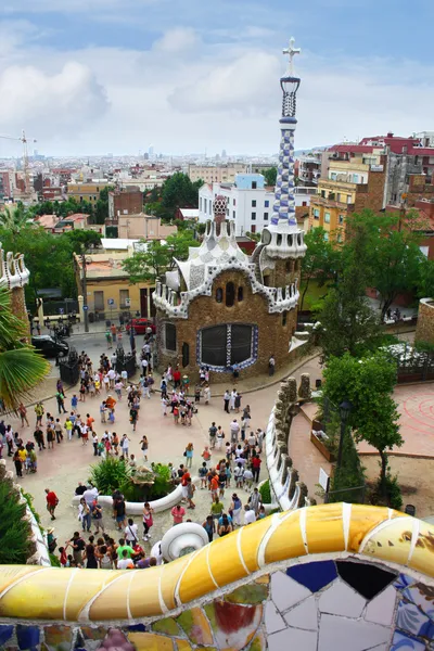 Park Guell - barcellona, spain — Stock Photo, Image