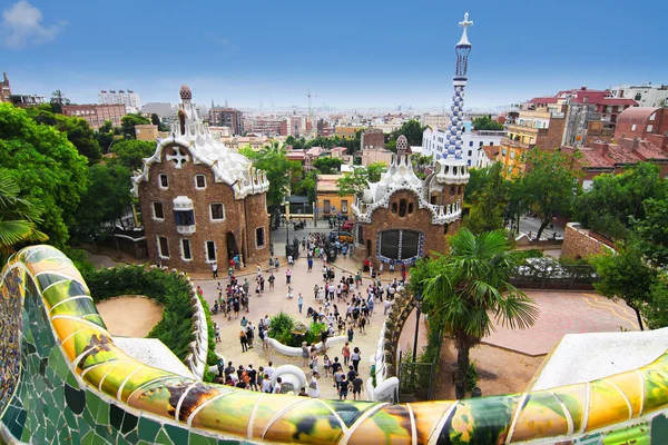 Park Guell - barcellona, spain — Stock Photo, Image