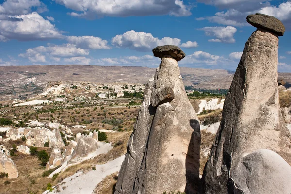 Kapadokya'nın görünümü — Stok fotoğraf