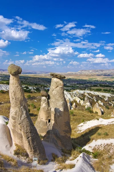 Kapadokya'nın görünümü — Stok fotoğraf