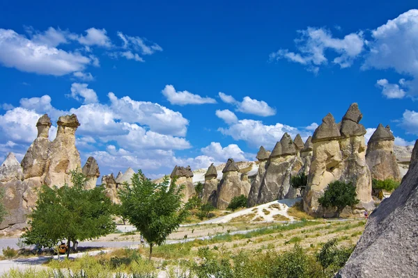 Weergave van Cappadocië — Stockfoto