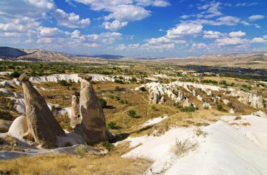 Kapadokya'nın görünümü