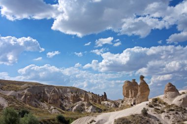 Kapadokya'nın görünümü