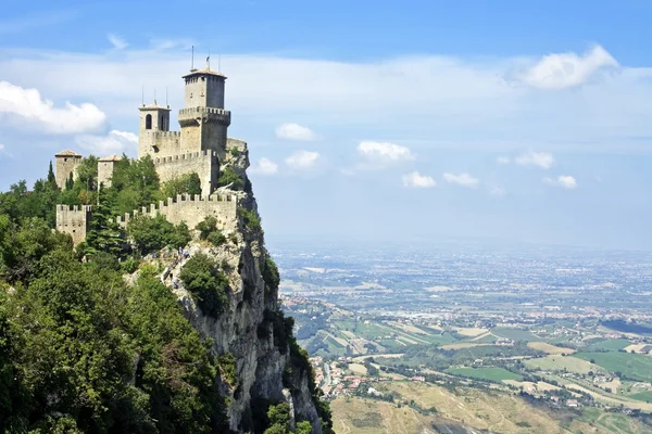 San marino - rocca guaita — Stock Photo, Image