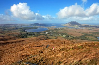 connemara - İrlanda görünümünü