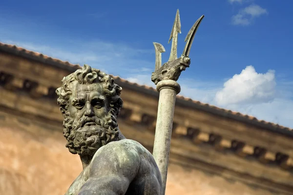 Neptune's portrait - bologna — Stock Photo, Image