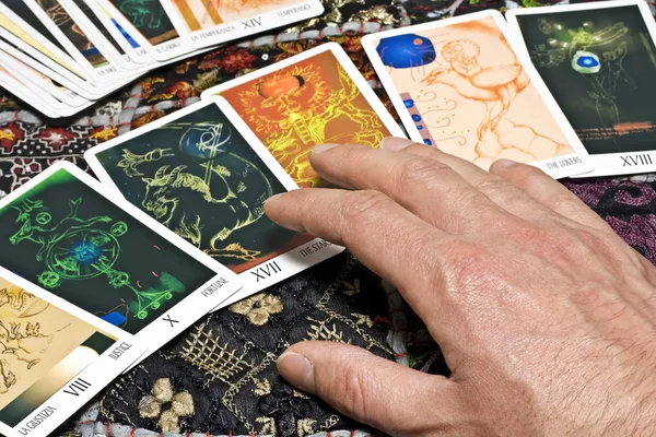 Tarjetas del Tarot — Foto de Stock