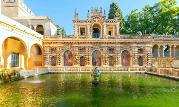 Generalife Bahçeleri Içinde Spanya Granada Alhambra Palace — Stok fotoğraf