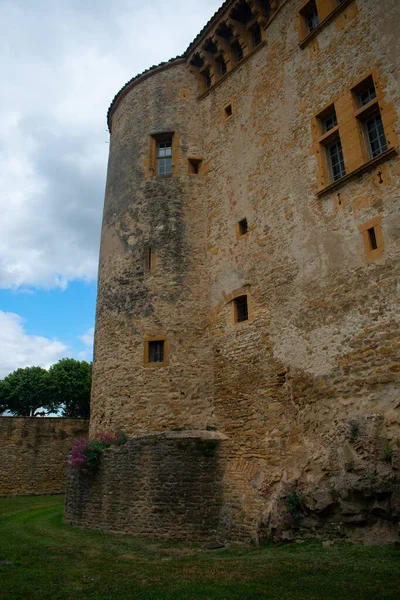 Chateau Campo Lyon Francia Durante Dpring — Foto de Stock