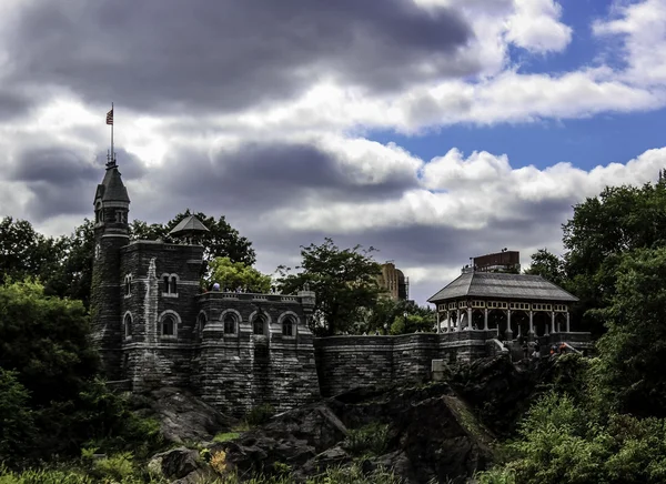 Belvedere Castle with HDR Toning — Stock Photo, Image