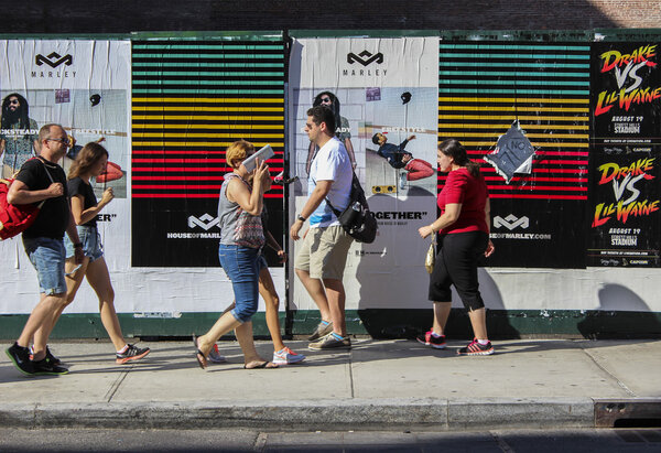 Городская фотография Нью-Йорка
