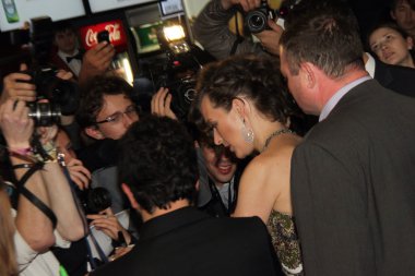 Cinema premiere in Moscow, Russia. Resident Evil: Retribution /  