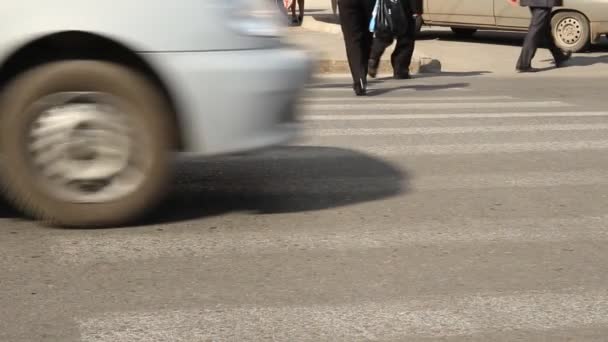 Passeio cruzado — Vídeo de Stock