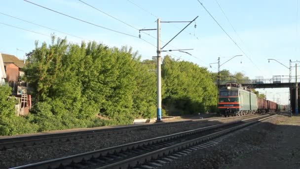 Rusia ferrocarriles — Vídeo de stock