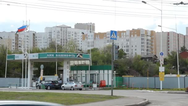 Gasolinera — Vídeos de Stock