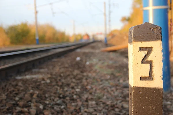 Rysslands järnvägar. lok, vagnar — Stockfoto