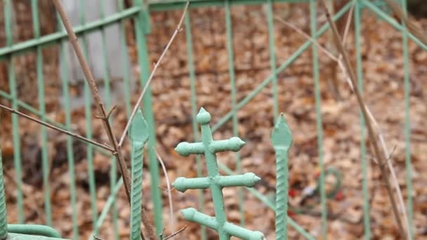 Cementerio ortodoxo (ruso) — Vídeos de Stock