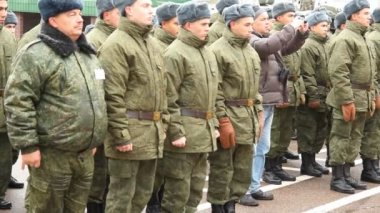 Rus Ordusu. asker gönderme