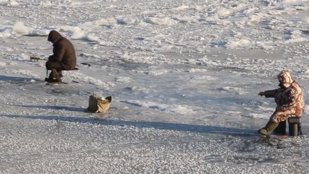 Pêche d'hiver — Video