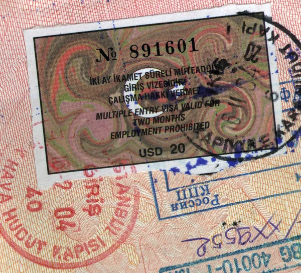 Passport — Stock Photo, Image