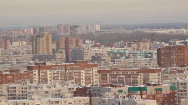 Panorama tipik bir şehrin (ufa, Rusya Federasyonu)